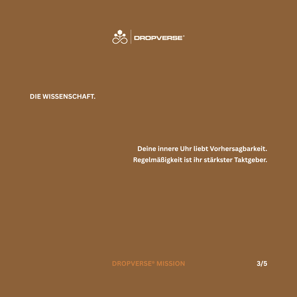 DROPVERSE® MISSION Level 1, Mission 01 "Wake", Seite 3 "Die Wissenschaft"