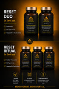 ROPVERSE ZenCaps Sets mit Reset Duo und Ritual Set in dunkler Premium-Produktinszenierung