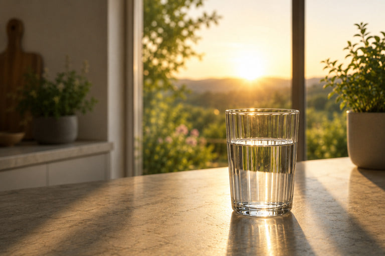 Person integriert Kapseln in eine moderne Wellness- und Alltagsroutine